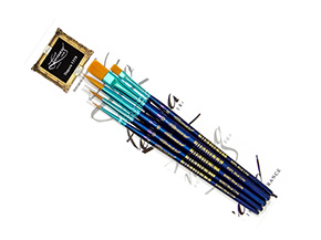 Leonard set van 5 Blue Line penselen aanbieding